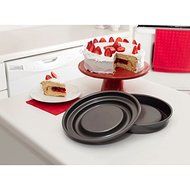 Fill N Flip Carbon Steel Locking Round Layer Cake Set
