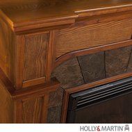 Holly &amp; Martin Cypress Electric Fireplace, ESPRESSO N3