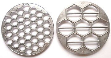 PELMENI + VARENIKI MAKERS UKRAINIAN RUSSIAN DUMPLINGS PIEROGI ALUMINIUM MOLDS N2