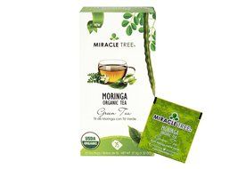 Miracle Tree - Organic Moringa Superfood Tea, 25 Individually Sealed Tea Bags, Mango N3
