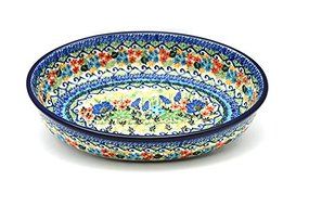Polish Pottery Baker - Oval - Medium - Unikat Signature U4695