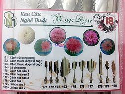 3d Gelatin Art Tools - Type 18 - 3d Jelly Cake Tools - 10 Pcs/set N3