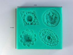 Flower Bouquet Silicone Mold Fondant Cake Decorating Tools Silicone Soap Mold Silicone Cake Mold N2