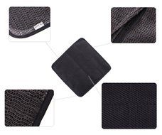 Dr. Luck Natural Bamboo Charcoal Deodorizer Seat Cushion-Office Car Chair Cushion Pad (Pack of 1) N2