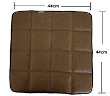 Dr. Luck Natural Bamboo Charcoal Deodorizer Seat Cushion-Office Car Chair Cushion Pad (Pack of 1) N3