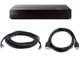 Sony BDP-S1700 Blu-Ray Disc Player w/ Web Streaming +6 Feet HDMI + 14ft Ethernet N2