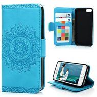 iPhone SE Case,iPhone 5S Case,iPhone 5 Case - Slim Fit Wallet Flip Embossed Totem PU Leather Case with Shock-Absorption... N14