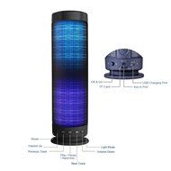 Bluetooth Speakers, PIXNOR Portable Bluetooth Speakers, Powerful Led Bluetooth Speaker Wireless 4.0 Stereo with...