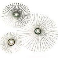 Chimney 44235 12 in. Flat Star Wire Brush For Viper- For 10 in. Flue