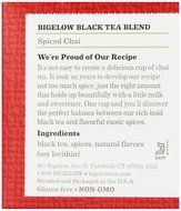 Bigelow Spiced Chai Tea, 20-Count Boxes (Pack of 6) N3