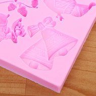 "Leaf Bell Snowman Elk Silicone Fandant Mold Chocolate Clay Mould" shopping N5