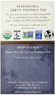 Choice Organic Earl Grey Tea, Black Tea, 16-Count Box 1.1 Oz (Pack of 6) N5