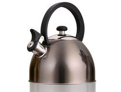 Prelude Metallic Smoke 2.1 Quart Whistling Tea Kettle N2