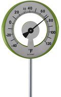 LaCrosse 101-1523 Lollipop Outdoor Garden Thermometer, Green N2