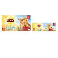 Lipton Family-Sized Black Iced Tea Bags, Unsweetened 48 ct N3