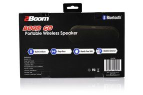 2BOOM Boom Go Portable Wireless Speaker Blue N4