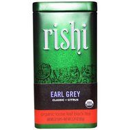 Rishi Tea Organic Earl Grey Loose Leaf Tea, 2.29 Ounces Tin N5