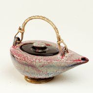 Cultural Concepts Ceramic Studio Chirag Kettle Full White