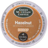 Green Mountain Coffee Hazelnut Decaf, K-Cups for Keurig Brewers, 24-Count Boxes (Pack of 2) N3