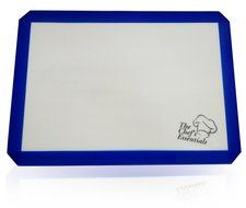 The Chefs Essentials Professional Silicone Baking Mat with Fiberglass Mesh Interior-Half Sheet-Flexible Nonstick...