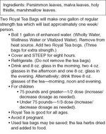 Wolfe Clinic Royal Tea Cleanse 12 Bag(S)
