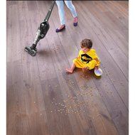 NEW! BLACK+DECKER 2-in-1 Lithium Ion Lightweight Convertible Stick Vacuum to Hand Vac with LED Indicator