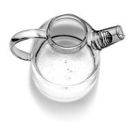 Dealglad&reg; 1.8L High Capacity Heat Resistant Filter Strainer Bamboo Lid Glass Kettle Water Jug Coffeepot Flower... N3