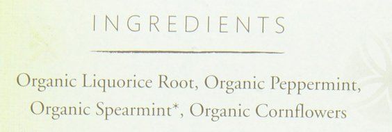 Choice Organic Whole Leaf Organics Sweet Liquorice Mint Tea Pyramids, 15-Count, 0.95-Ounce Boxes (Pack of 3) N4