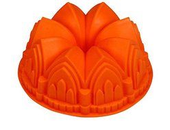 Large Size Castle Shape 3D Silicone Cake Mold Mousse Bakeware Kitchen Accessories Cake Baking Tools