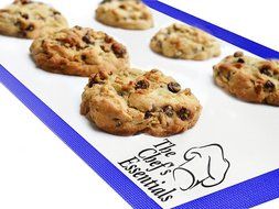 The Chefs Essentials Professional Silicone Baking Mat with Fiberglass Mesh Interior-Half Sheet-Flexible Nonstick... N2