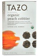 Tazo Organic Black Tea Peach Cobbler -- 20 Tea Bags N3