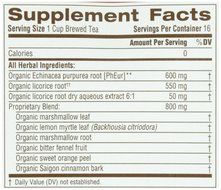 Traditional Medicinals Organic Lemon Echinacea Throat Coat Herbal Wrapped Tea Bags - 16 ct N4