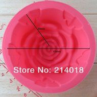 Rose Chocolate Silicon Mold Cake Decoration Mold Cupcake Moulds Jelly Pudding N2