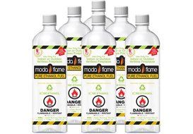 Moda Flame Premium Bio Ethanol Fireplace Fuel 6 Liters - Indoor/Outdoor