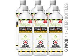 Moda Flame Premium Bio Ethanol Fireplace Fuel 6 Liters - Indoor/Outdoor N2