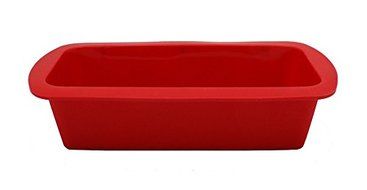 CookEasy Premium Non-stick Silicone Square and Rectangle Pan Set - Cherry Red - Demolds Easily N3
