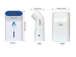 LEXN USB&amp;Battery Portable Air Purifier,Negative Ion Generator,Ozone Generator for Removing Smoke Pollen odor in...