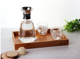 Luxtea Water Carafe and Drink Infuser Borosilicate Bottle Iced Tea Pitcher with Stainless Steel Filter Lid Can... N10