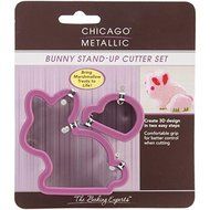Chicago Metallic CMB077 3D Stand Up Cutter Set, Bunny