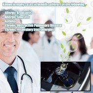 Car Air Purifier, EONPOW Powerful Ionizer, Oxygen Bar, Car Air Freshener,Air cleaner ,Removes Cigarette Smoke,... N2