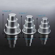 "DIY Mini 3-Tier Cupcake Pudding Chocolate Cake Mold Baking Pan (S)" shopping N4