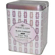 Harney &amp; Sons Black Iced Tea, Black Currant, 6 Tea Bags