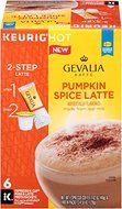 Gevalia Pumpkin Spice Latte and Espresso K Cup Pods with Latte Froth Packets, 6.17 Ounce