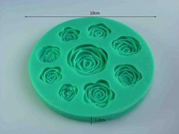 Rose Silicone Mold Soap Fondant Candle Molds DIY Cooking Sugar Craft Tools Chocolate Moulds 3d Silicone Molds...
