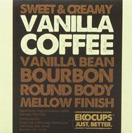 EKOCUPS Artisan Organic&nbsp;Vanilla&nbsp;Flavored Coffee, Medium roast, in Recyclable Single Serve CUps for the Keuirg... N2