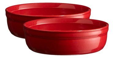 Set 2 x Cr&egrave;me Brulee Dish (Red) N4