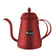 L-BEANS Hand Drip Kettle Pour Over Coffee and Tea Pot Premium Stainless Steel(Black) N2