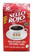 Sello Rojo Roast &amp; Ground Coffee, 8.8-ounce Brick N8