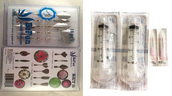 BeFun #8 Cake Decorating Supplies for 3D Gelatin Art Tools&ndash;Jello Shots -Jelly Cake- Set 10 pcs for Beginners and...