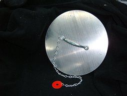 FLUE-ZEE Flue Cover (12" diameter fits flues up to 10" diameter)